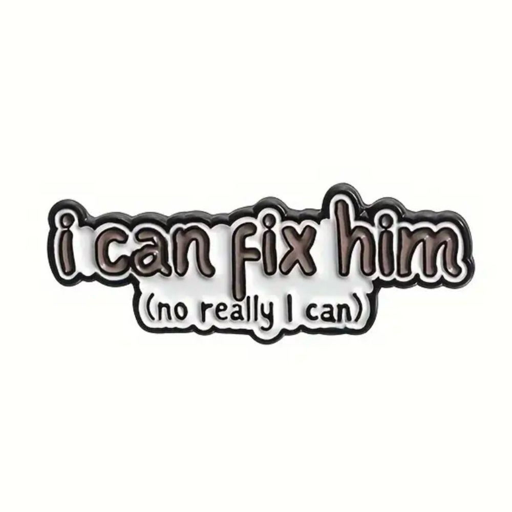 Taylor Swift Themed Enamel Lyrics I Can Fix Him (No Really I Can) from TTPD NEW